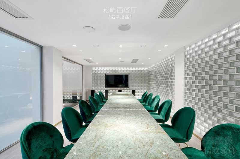 現(xiàn)代輕奢風(fēng)格辦公室商務(wù)洽談會議室