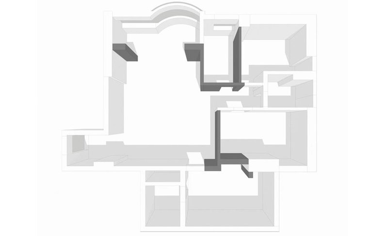 深圳鹽田區(qū)三房小戶(hù)型家裝裝修-原機(jī)構(gòu)圖