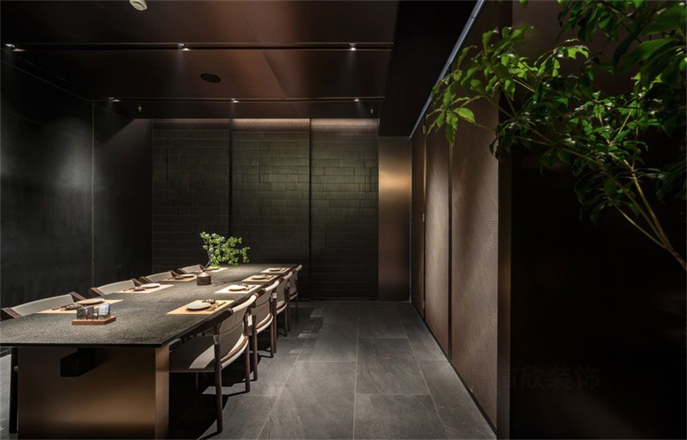 深圳鹽田新中式風(fēng)格川菜館裝修設(shè)計包廂