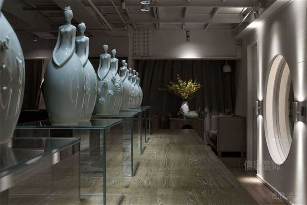 玉石工藝展廳大展廳裝修設(shè)計 玉石工藝展廳大展廳裝修設(shè)計