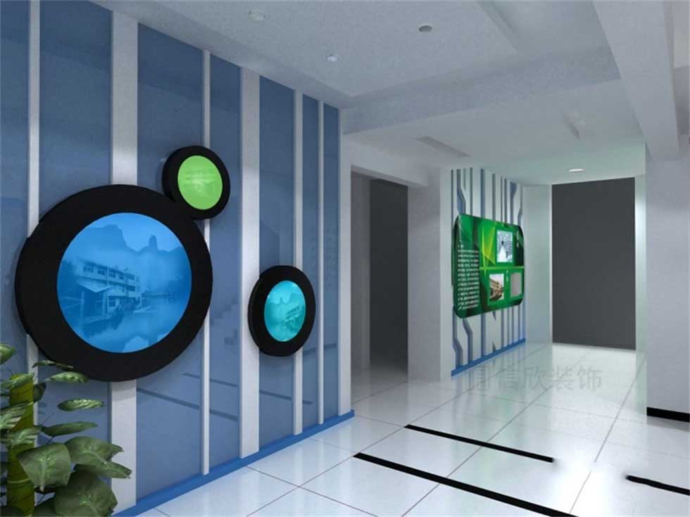 電子公司企業(yè)展廳企業(yè)形象墻裝修設計 電子公司企業(yè)展廳企業(yè)形象墻裝修設計