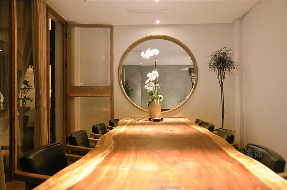 新中式風(fēng)格公司案例會議室設(shè)計圖