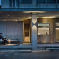 工業(yè)風裝修木質設計臺階裝修辦公室效果圖