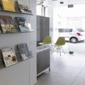 金屬收納墻柜汽車(chē)美容店裝修圖