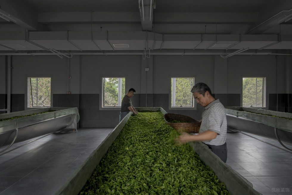 原生態(tài)雅致茶院自然工廠布局設(shè)計(jì)裝修